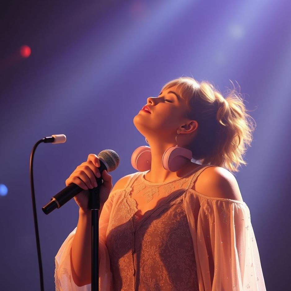 Dream : Singing with a microphone in your dream