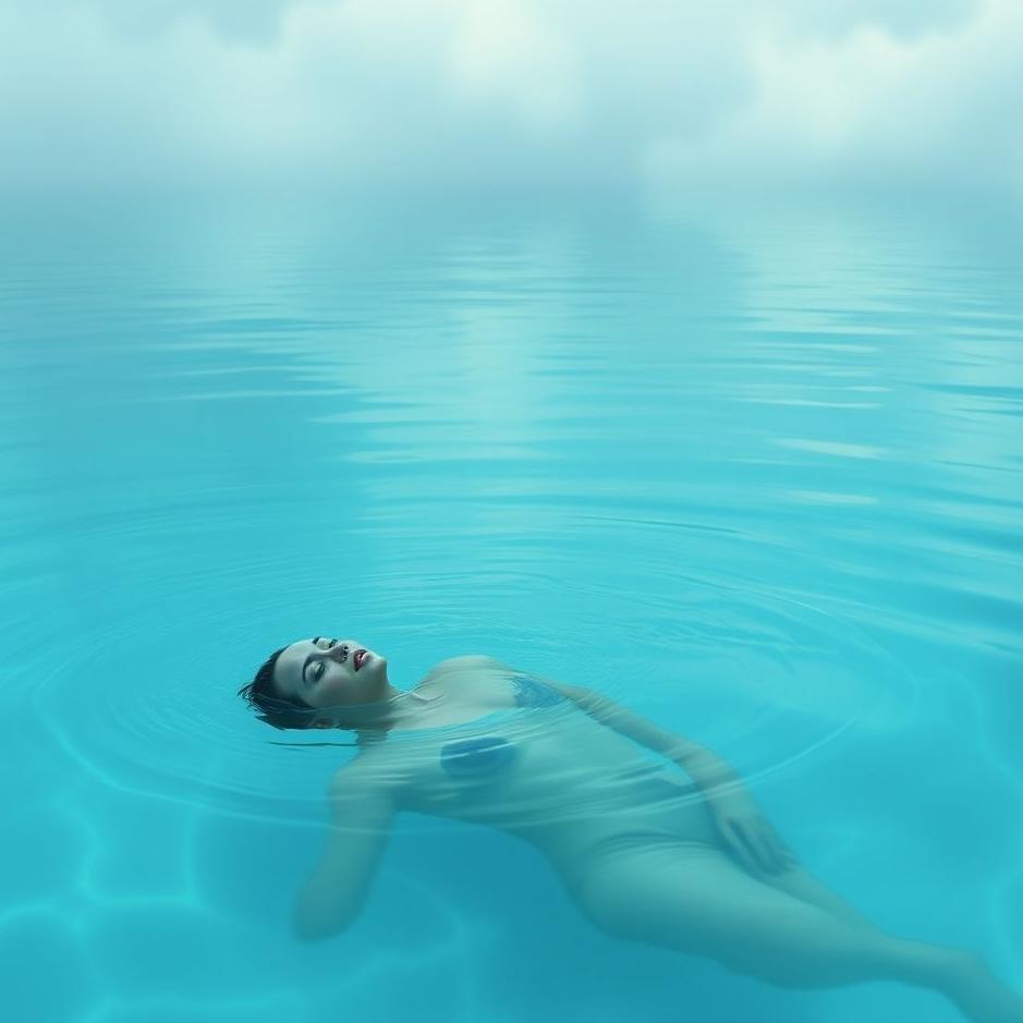 Dream : Sinking into a pool in a dream