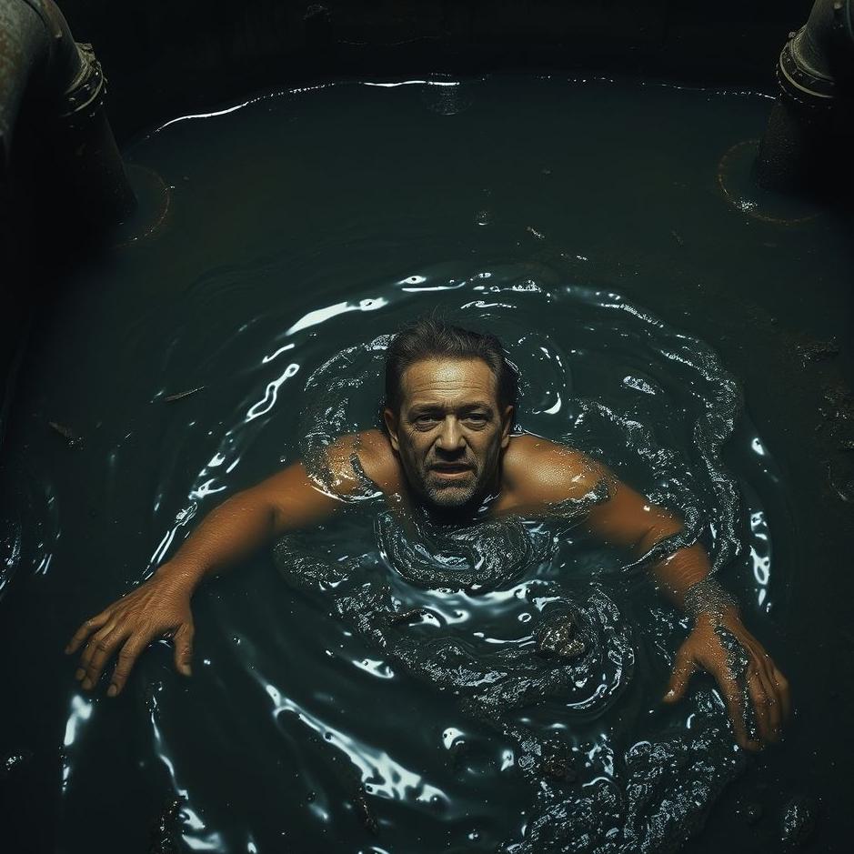 Dream : Sinking into sewage