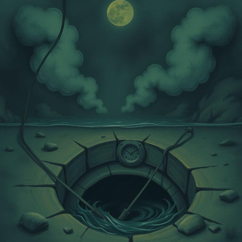 Dream : Sinking into the sewer in a dream