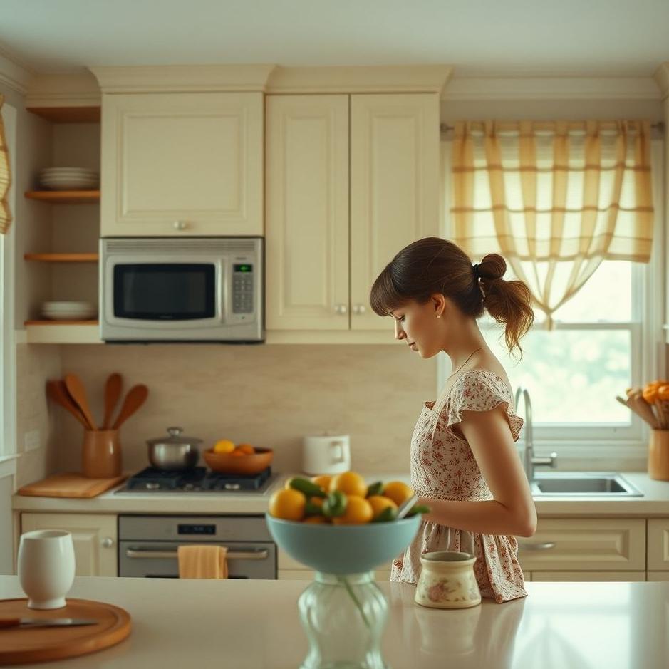 Dream : Sister in the kitchen in a dream