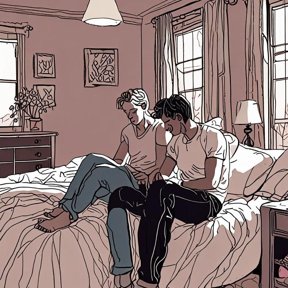 Dream : Sitting at home with your lover in a dream