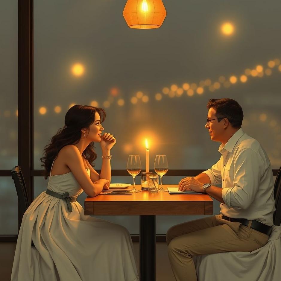Dream : Sitting at the same table with your loved one in a dream