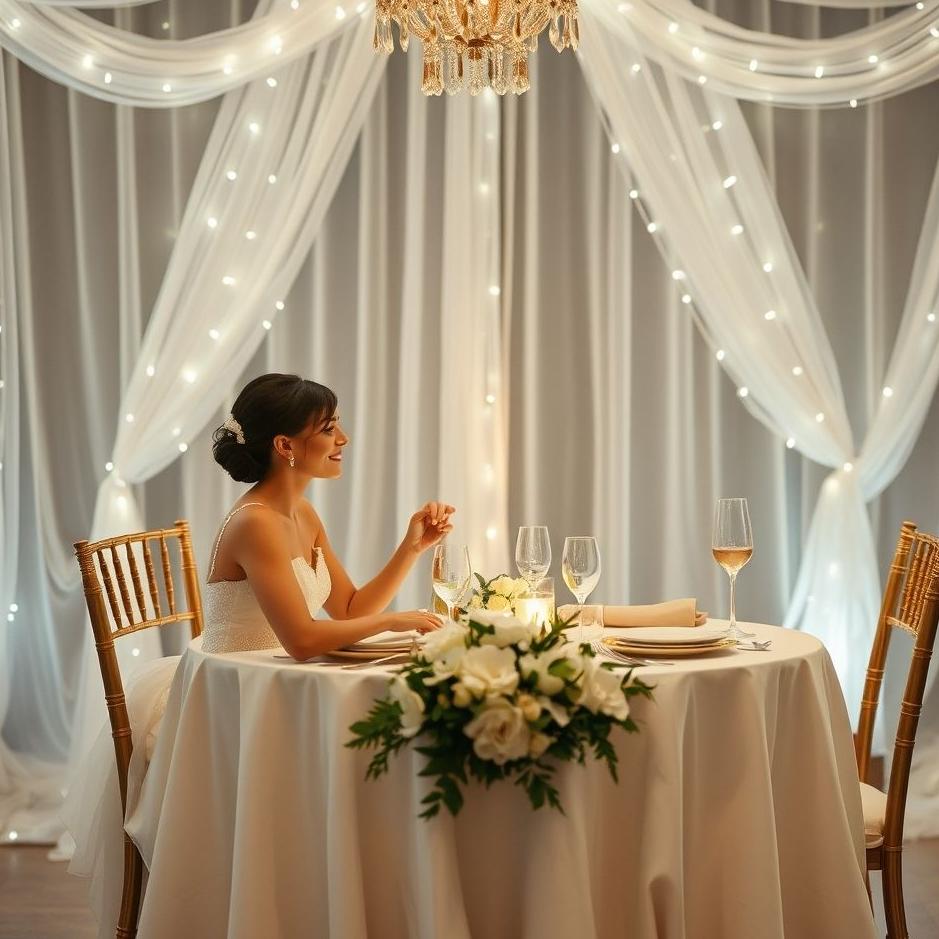 Dream : Sitting at the wedding table with your loved one in your dream