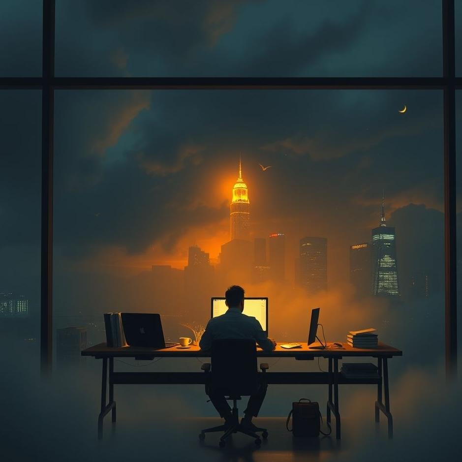 Dream : Sitting at work in a dream