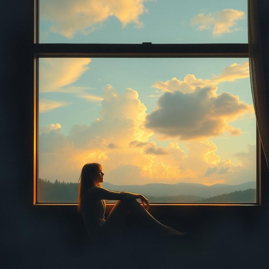 Dream : Sitting by the window in a dream