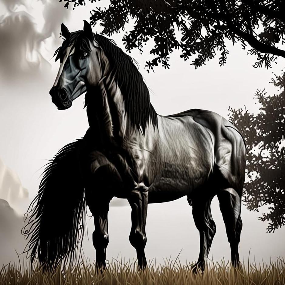 Dream : Sitting horse in a dream