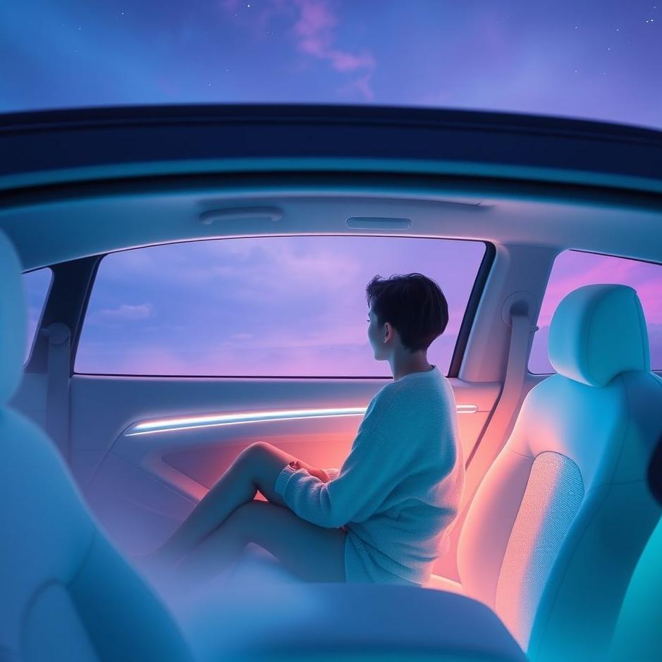 Dream : Sitting in a car in a dream