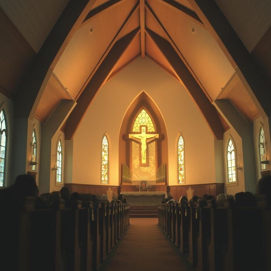 Dream : Sitting in a church in a dream