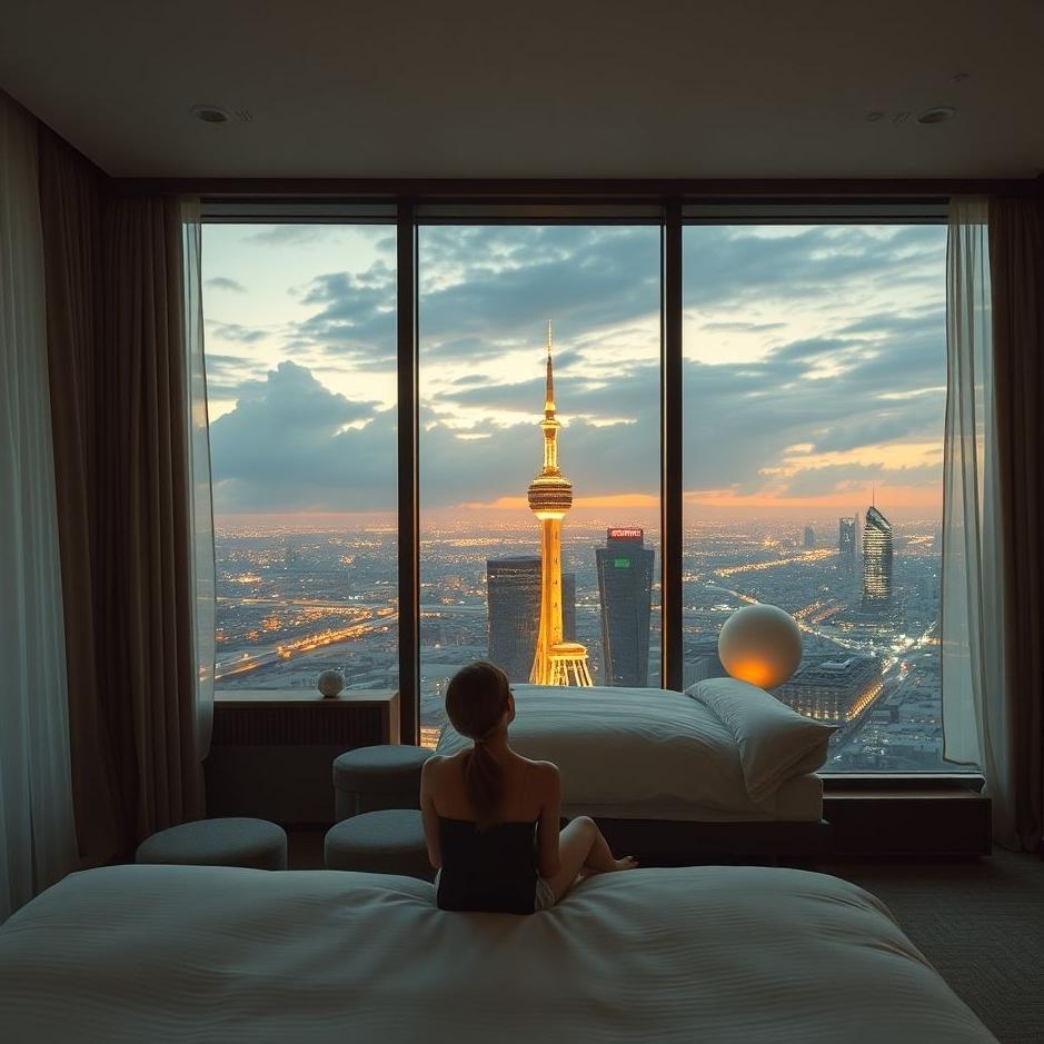 Dream : Sitting in a hotel in a dream