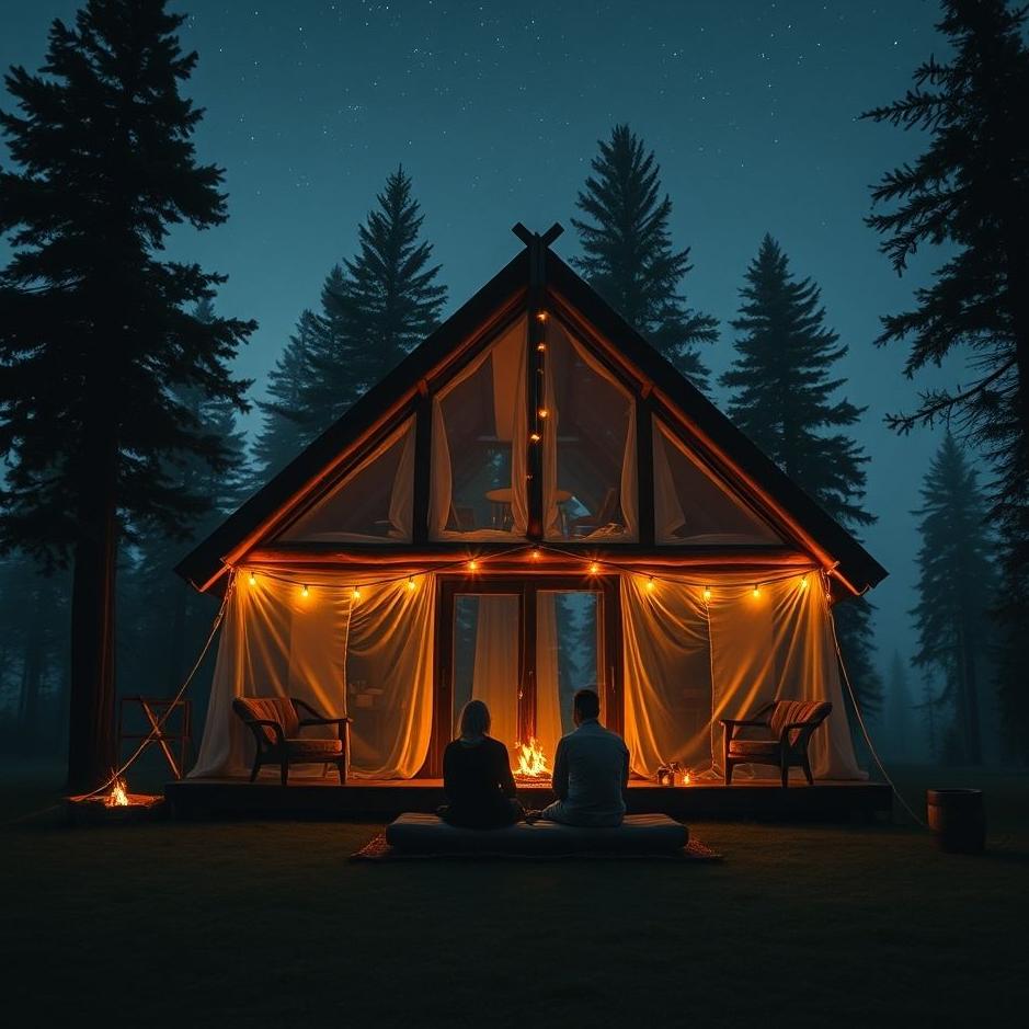 Dream : Sitting in a lodge in a dream