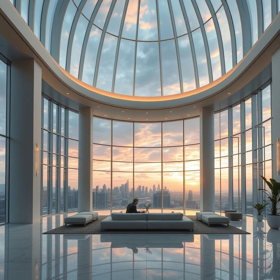 Dream : Sitting in a luxury building in a dream