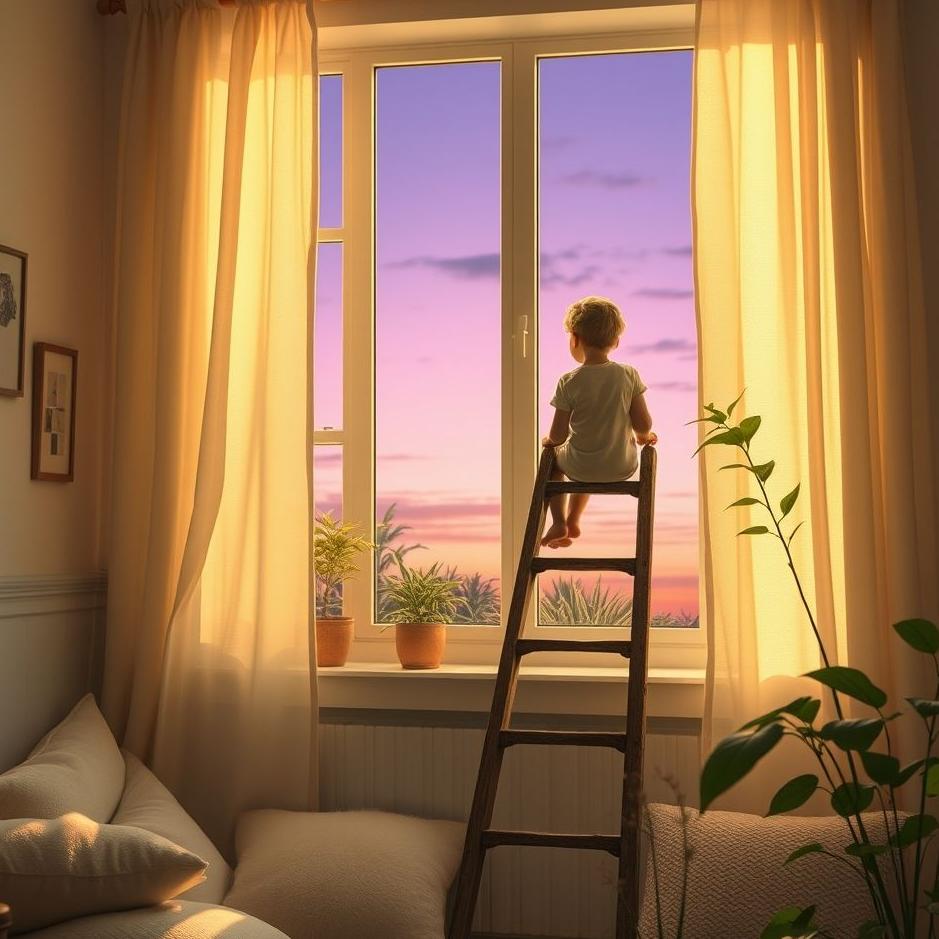 Dream Dictionary : Sitting in the apartment ladder in the dream