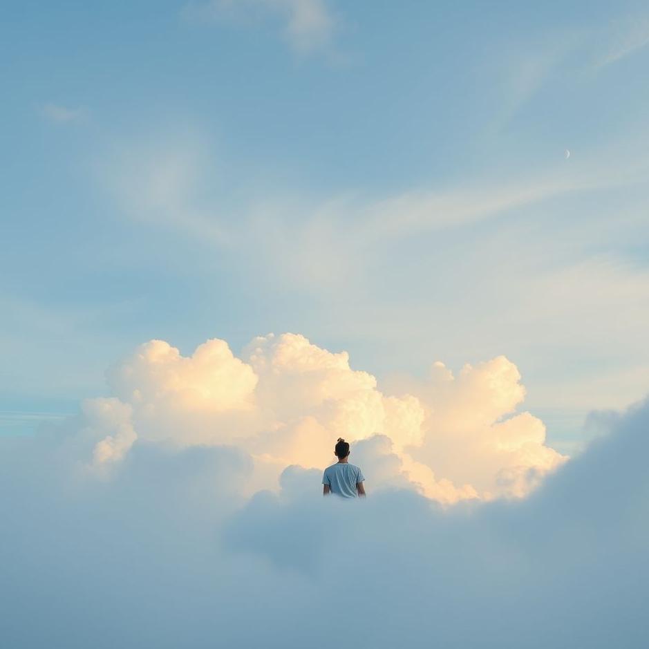 Dream : Sitting in the sky in a dream