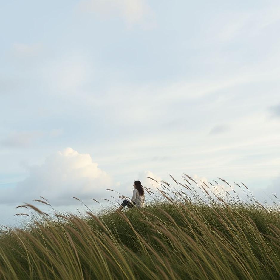 Dream : Sitting in the wind in a dream