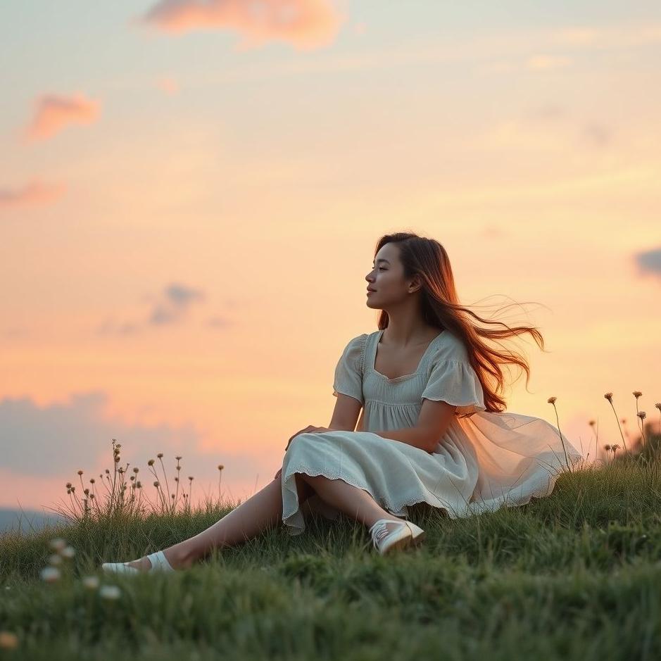 Dream : Sitting next to the girl you love in your dream