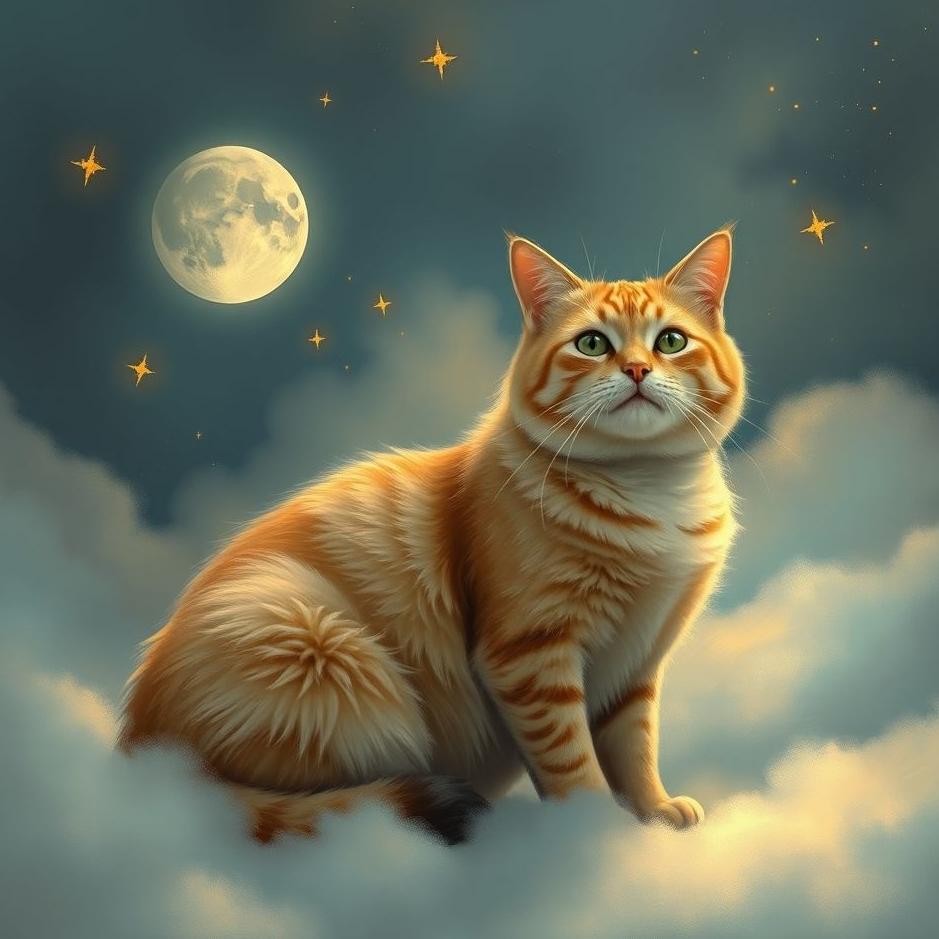 Dream : Sitting on a cat in a dream