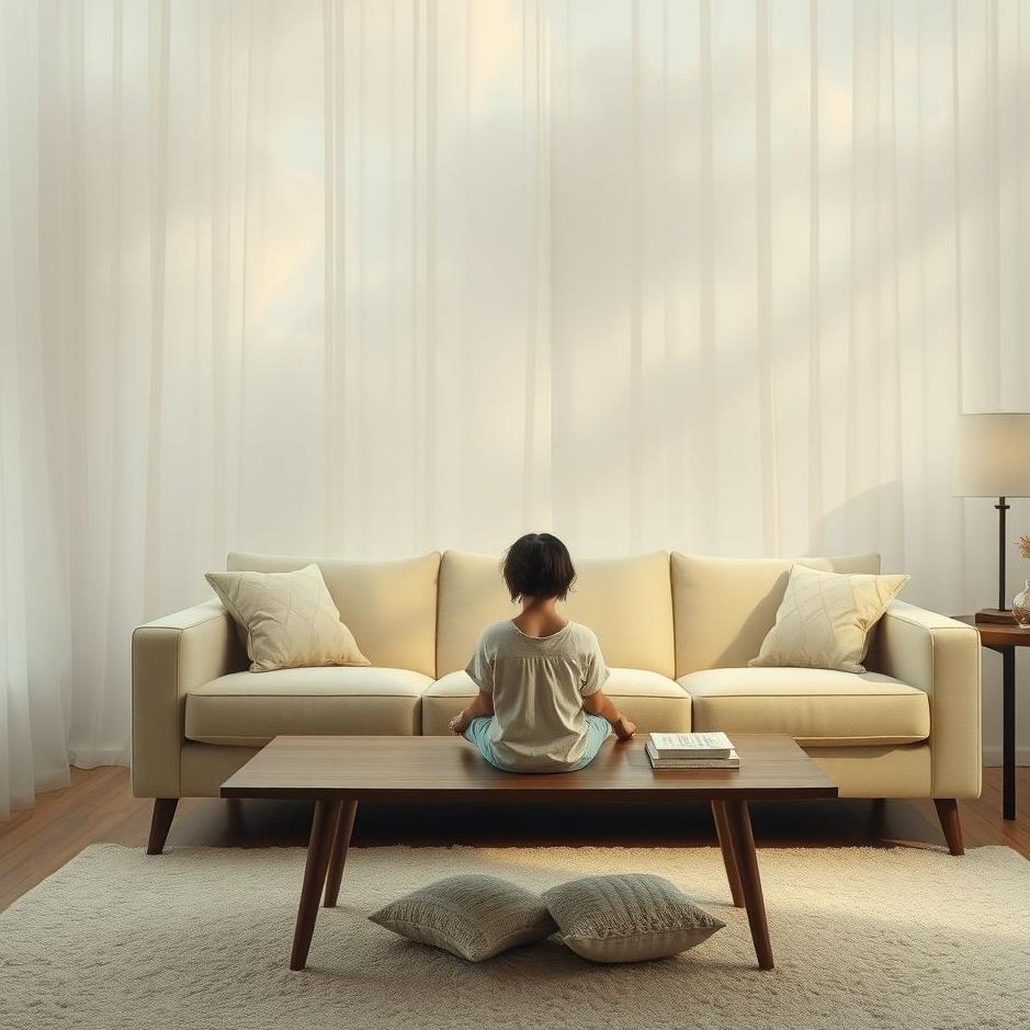 Dream : Sitting on a coffee table in a dream