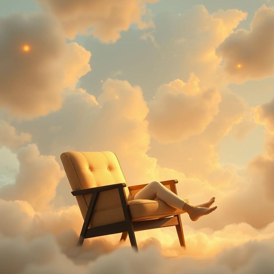 Dream : Sitting on a comfortable chair in a dream