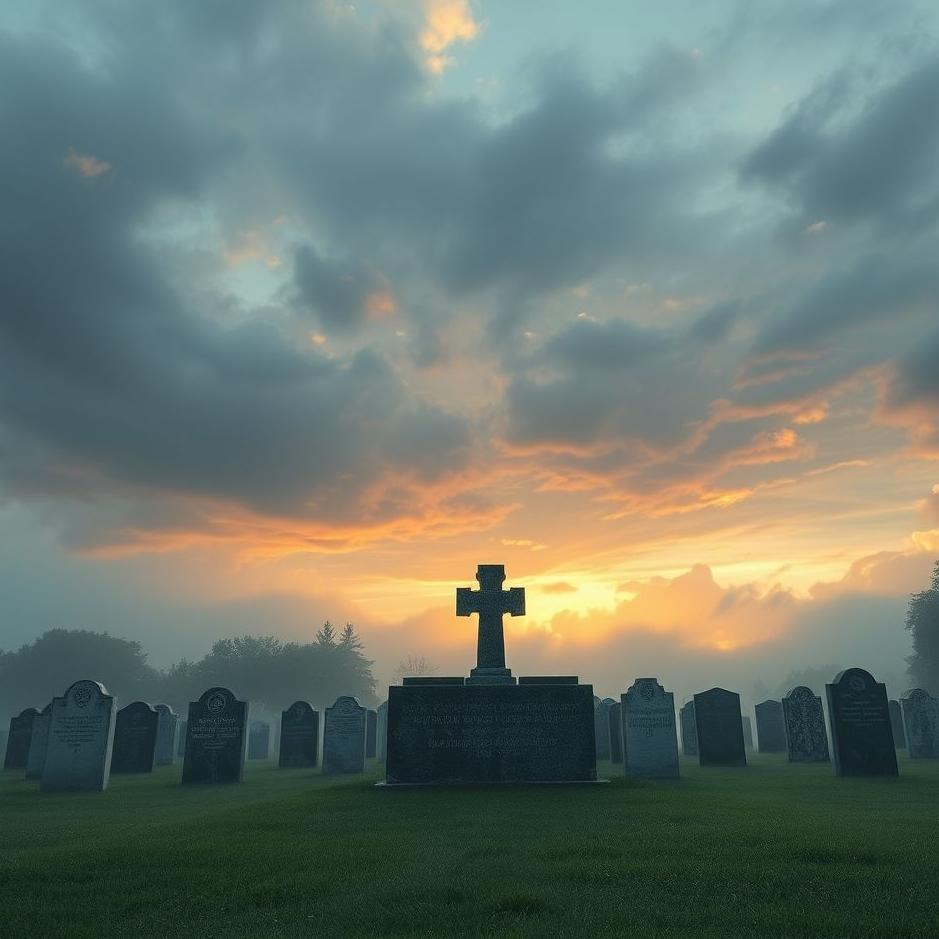 Dream : Sitting on a tombstone in a dream