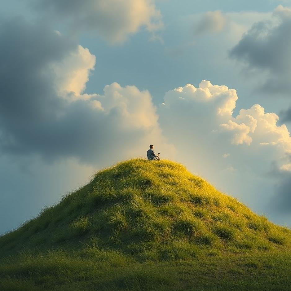 Dream : Sitting on an anthill in a dream