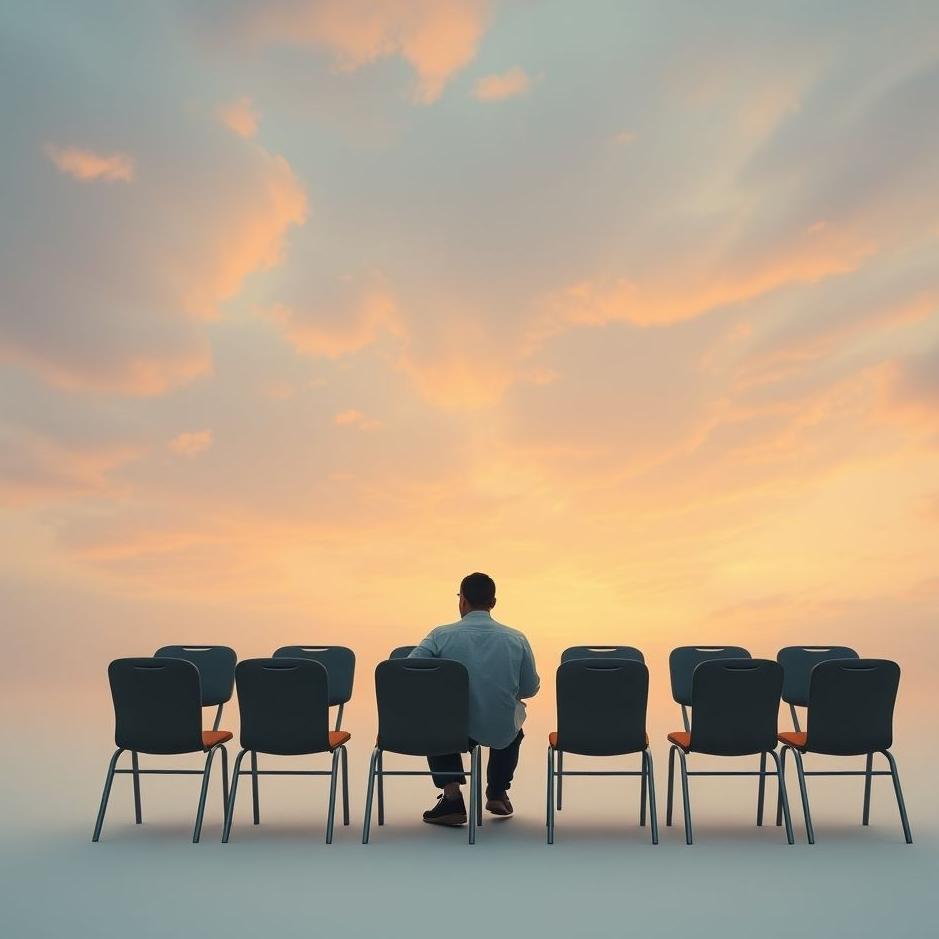 Dream : Sitting on ten chairs in a dream