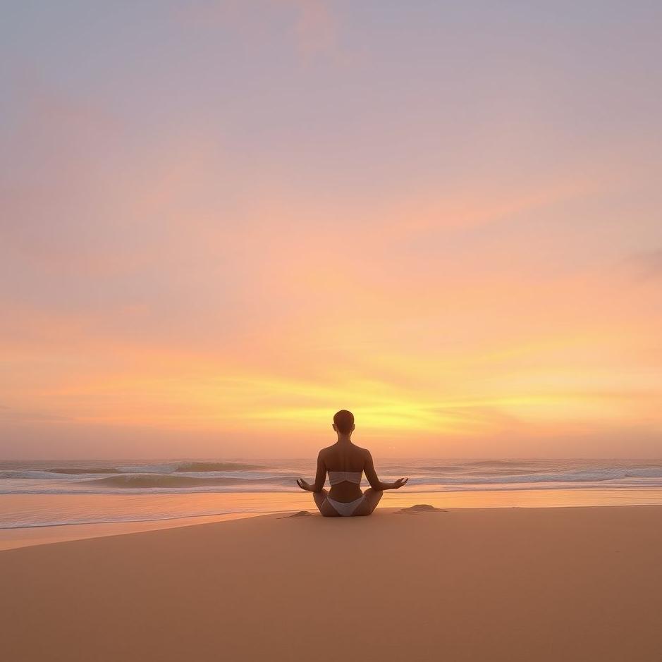 Dream : Sitting on the sand in a dream