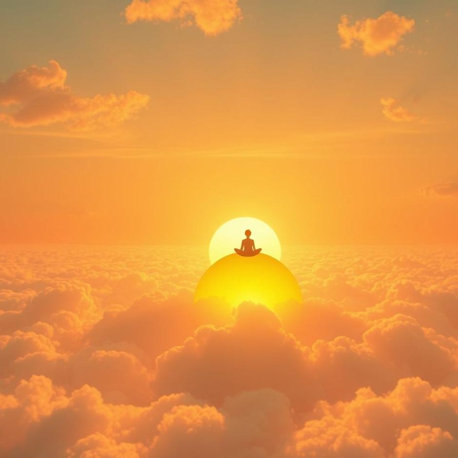 Dream : Sitting on the sun in a dream