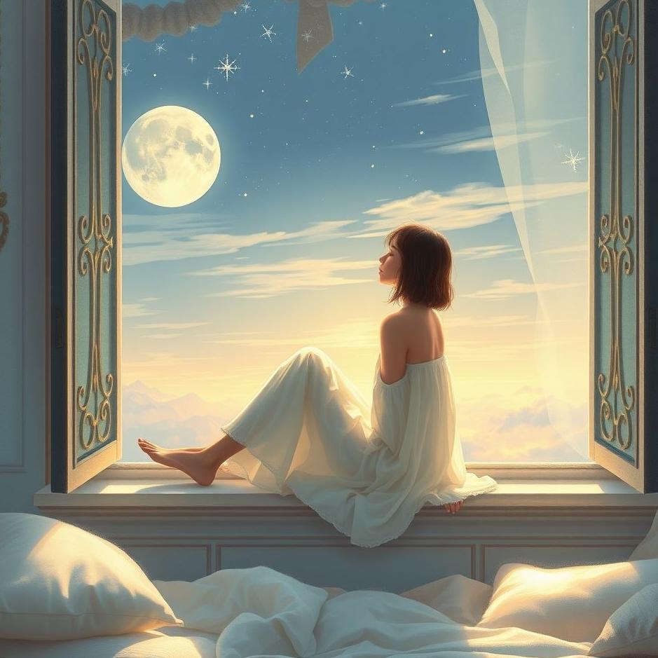 Dream : Sitting on the window in a dream