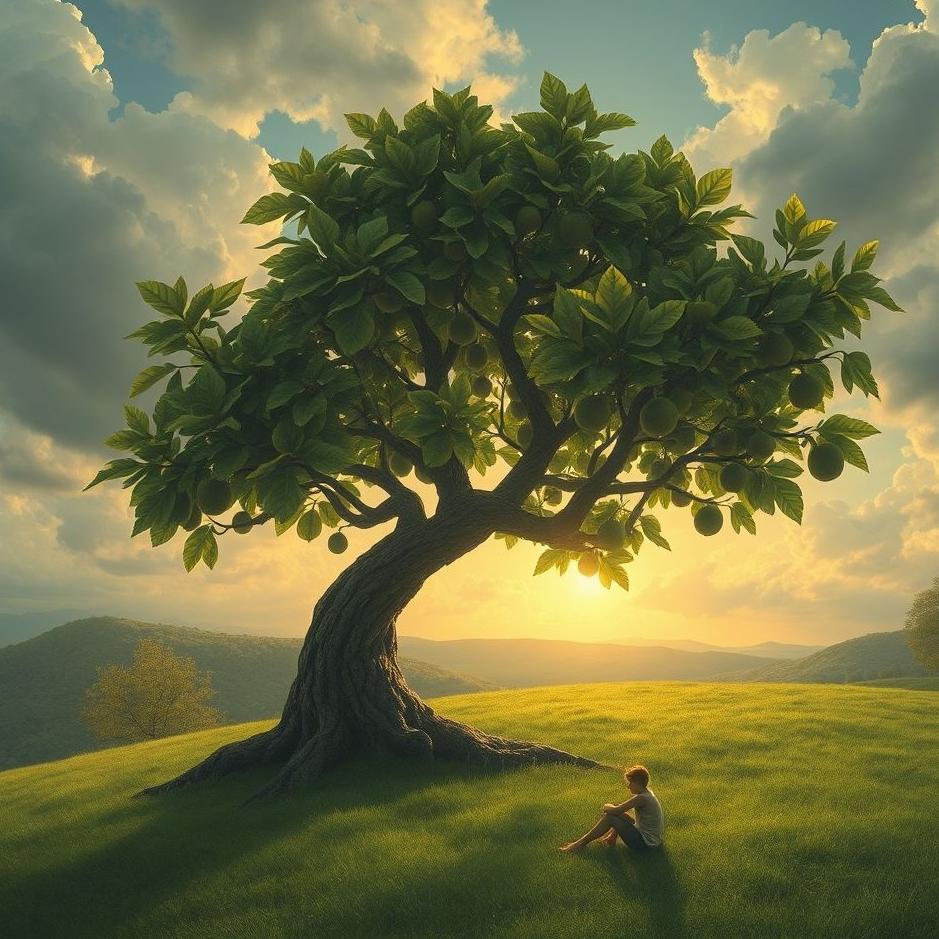 Dream : Sitting under a fig tree in a dream