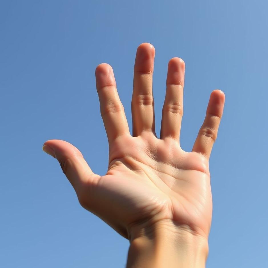 Dream : Six fingers on your right hand in a dream