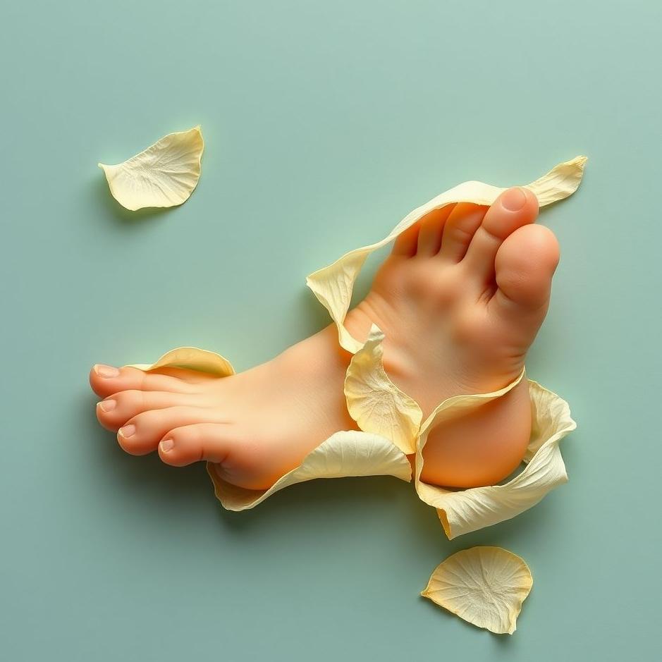 Dream : Six peelings of the foot in the dream
