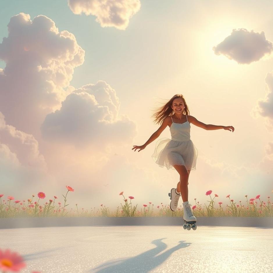 Dream : Skates with your friend in the dream