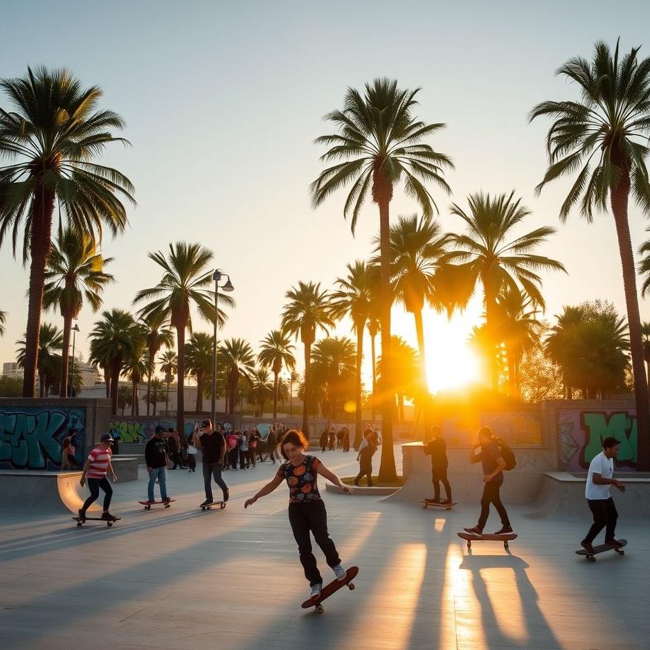 Dream : Skating at the pinekon