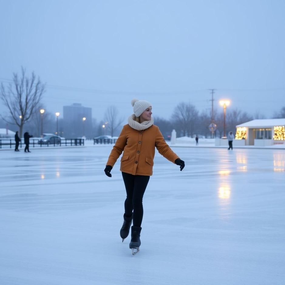 Dream : Skating with your lover in your dream