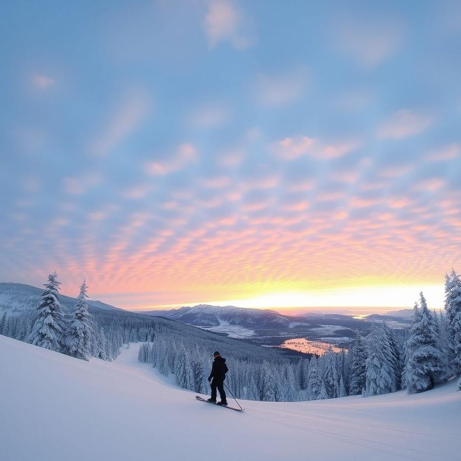 Dream : Skiing in a dream