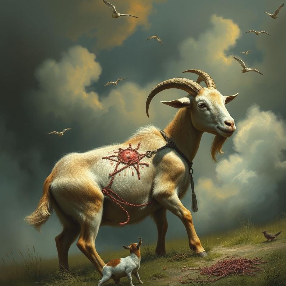 Dream : Skinning a goat in a dream