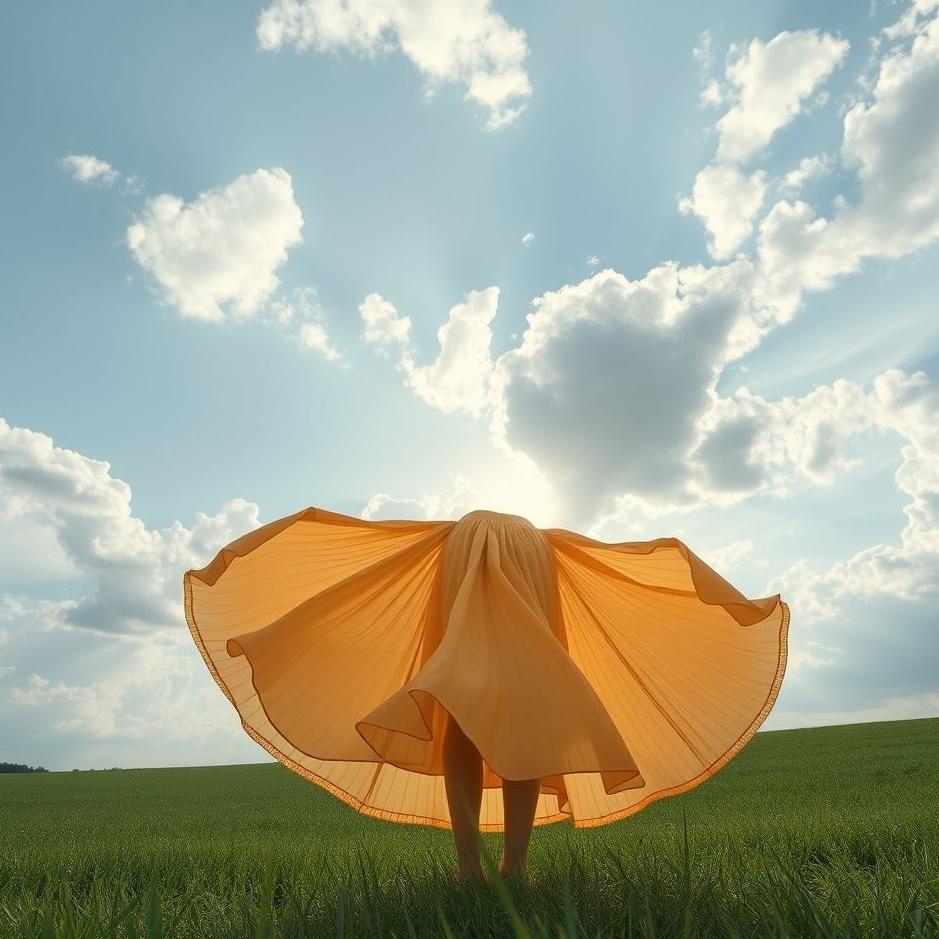 Dream : Skirt opening in a dream