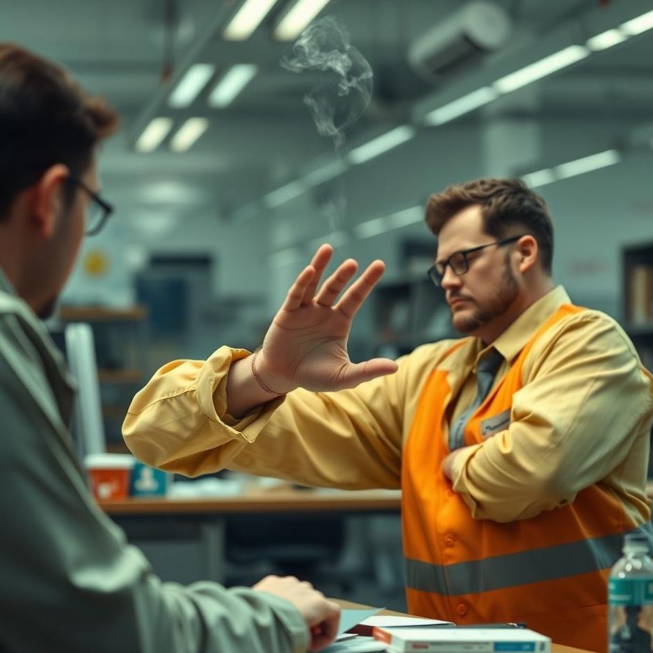 Dream : Slap in the workplace in a dream