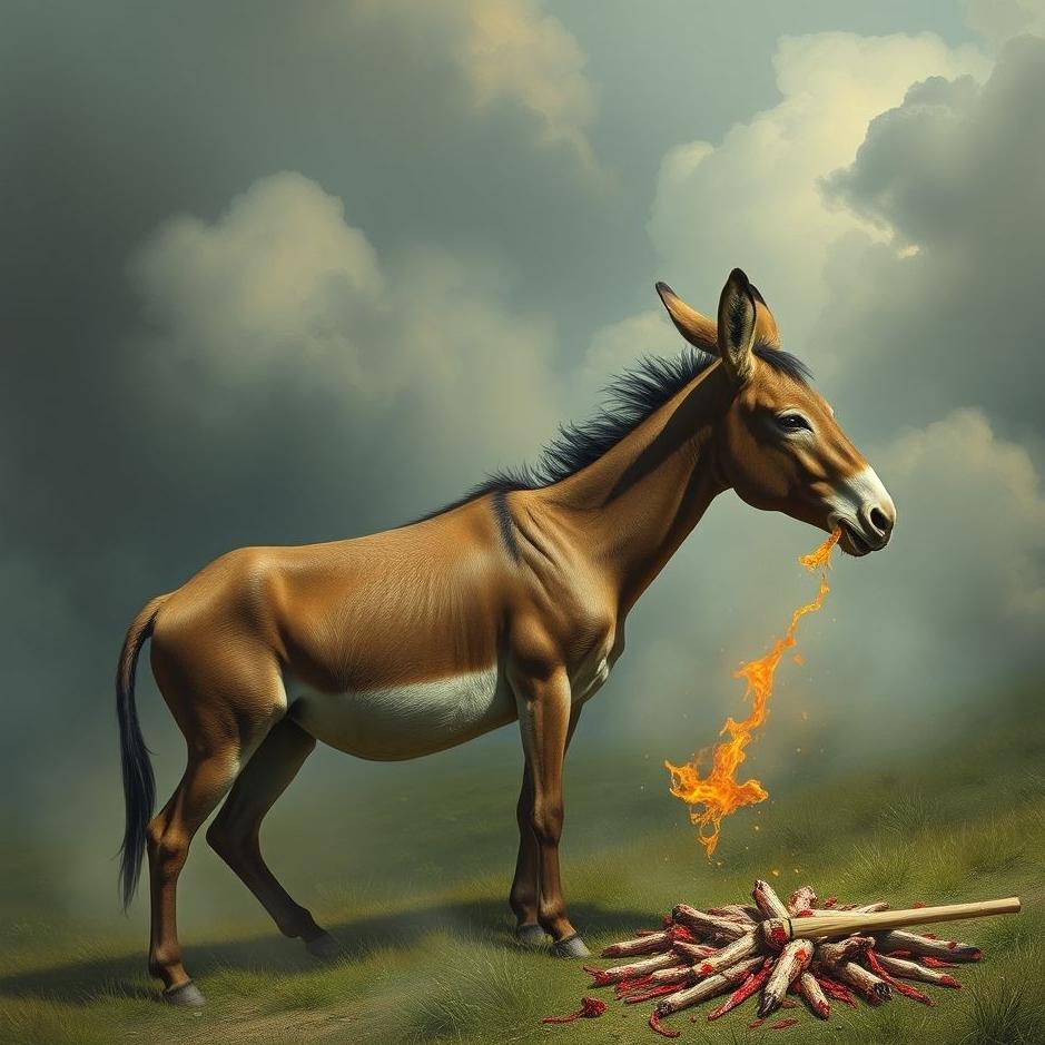 Dream : Slaughtering a donkey in a dream