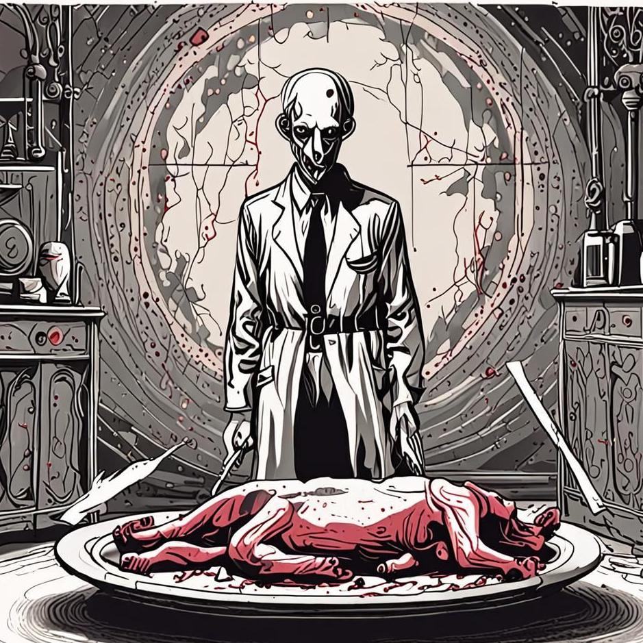 Dream : Slaughtering a human being and eating its meat in a dream