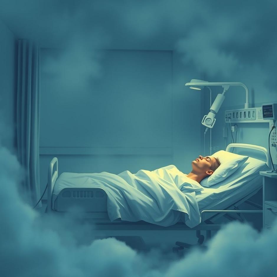 Dream : Sleeping in a hospital in a dream