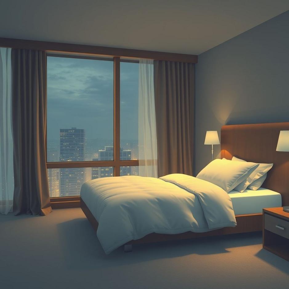 Dream : Sleeping in a hotel in a dream