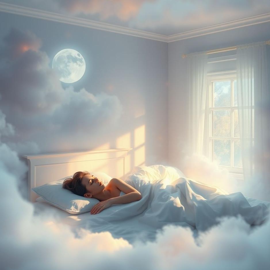 Dream : Sleeping in a room in a dream