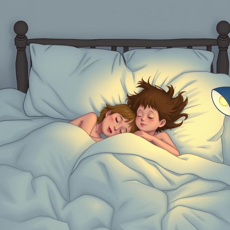 Dream : Sleeping in the same bed with a girl in a dream