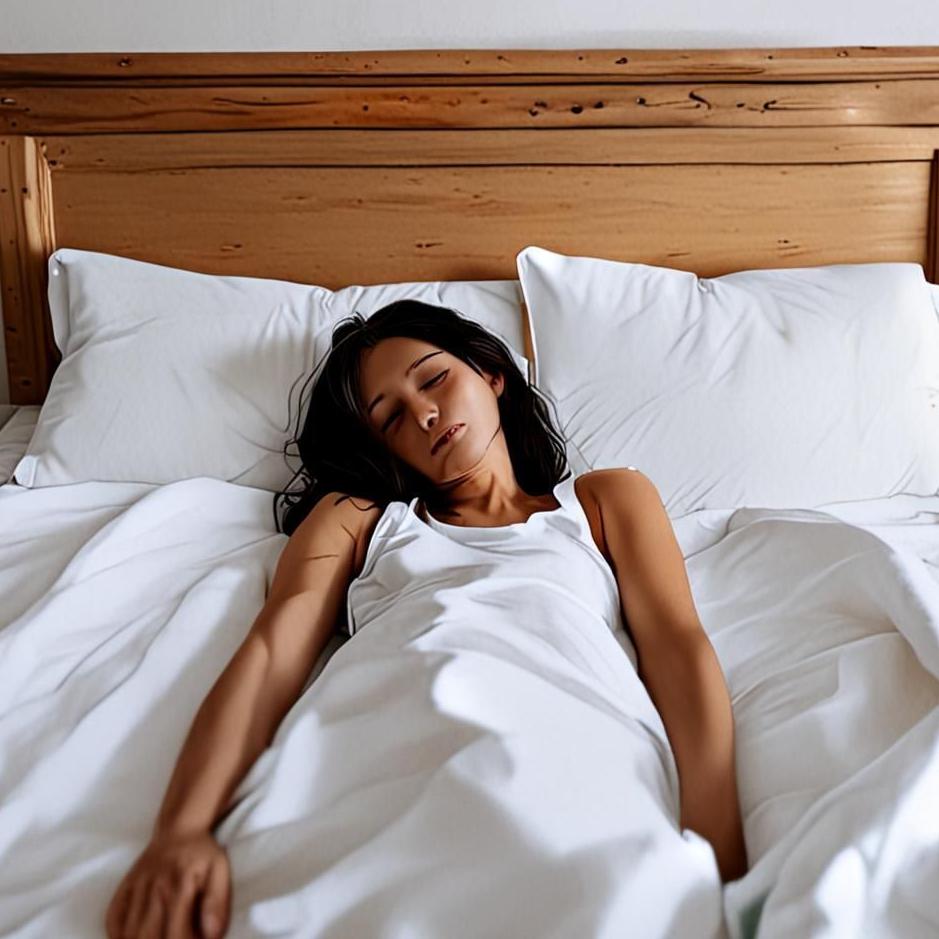 Dream : Sleeping on a white bed 