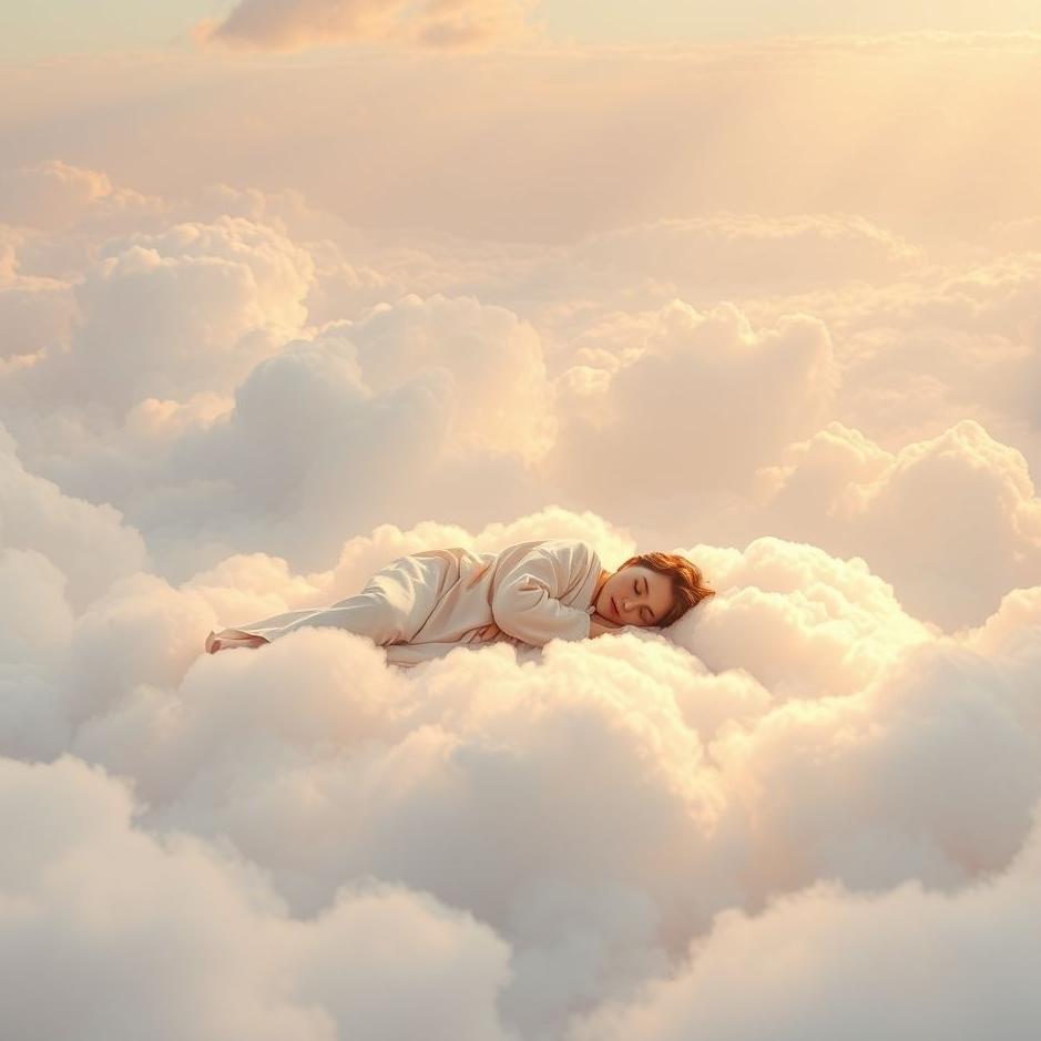Dream : Sleeping on clouds 