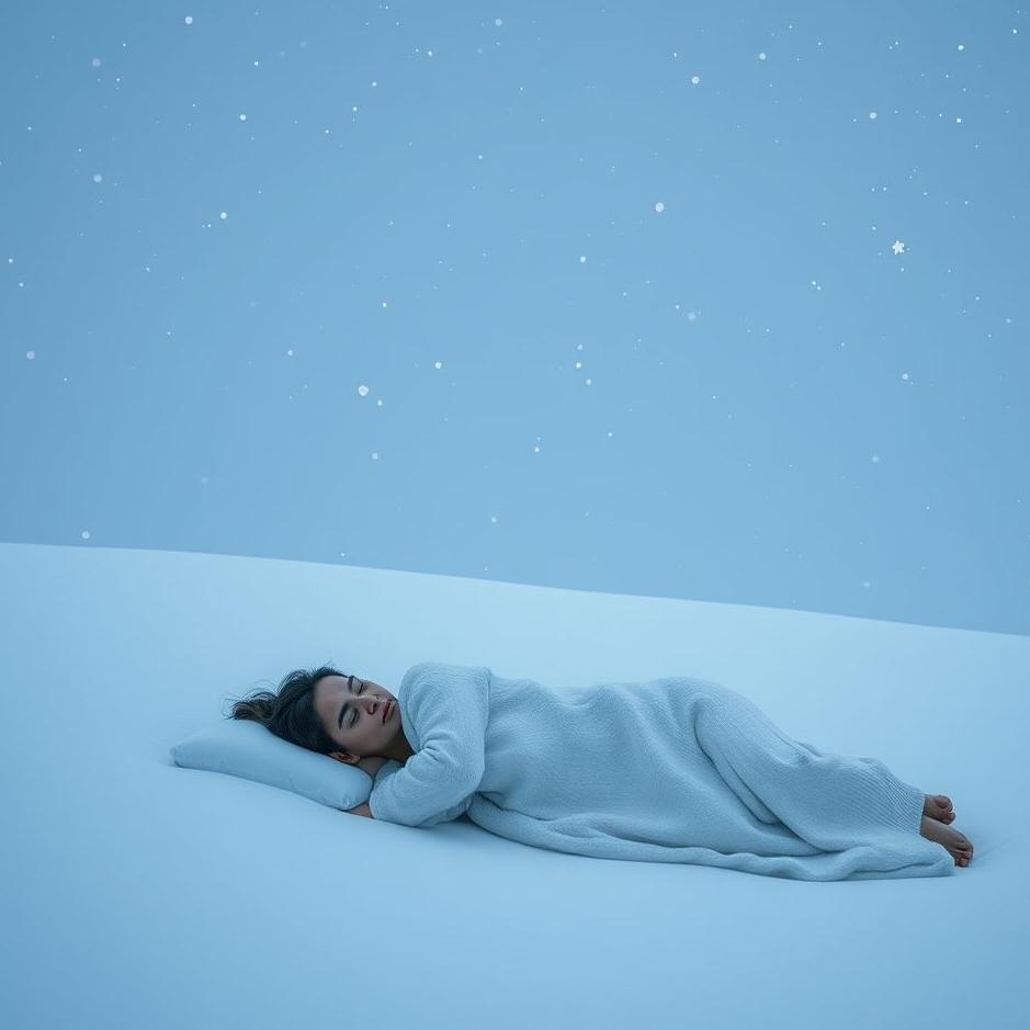 Dream : Sleeping on snow in a dream