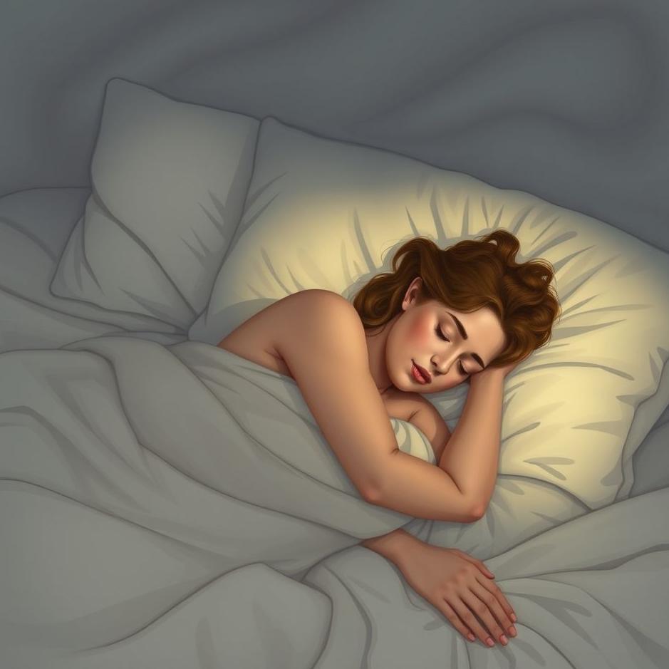 Dream : Sleeping on your lover's lap in a dream