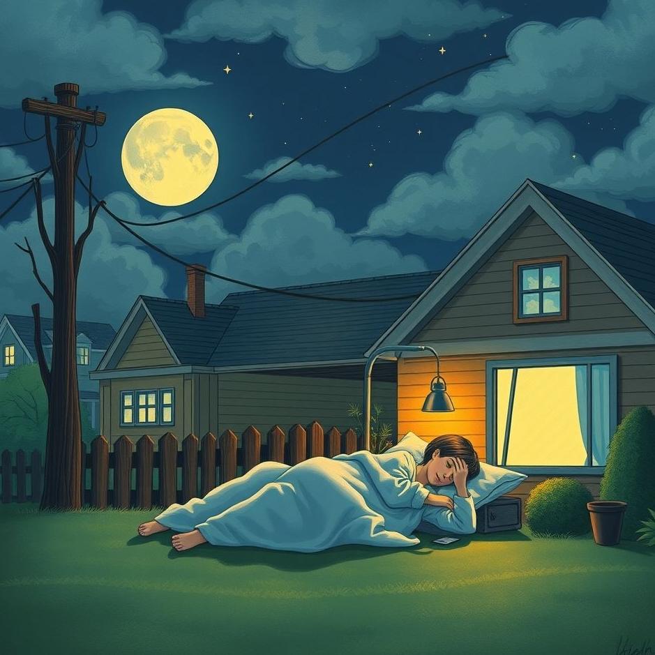Dream : Sleeping over at your neighbor's in a dream